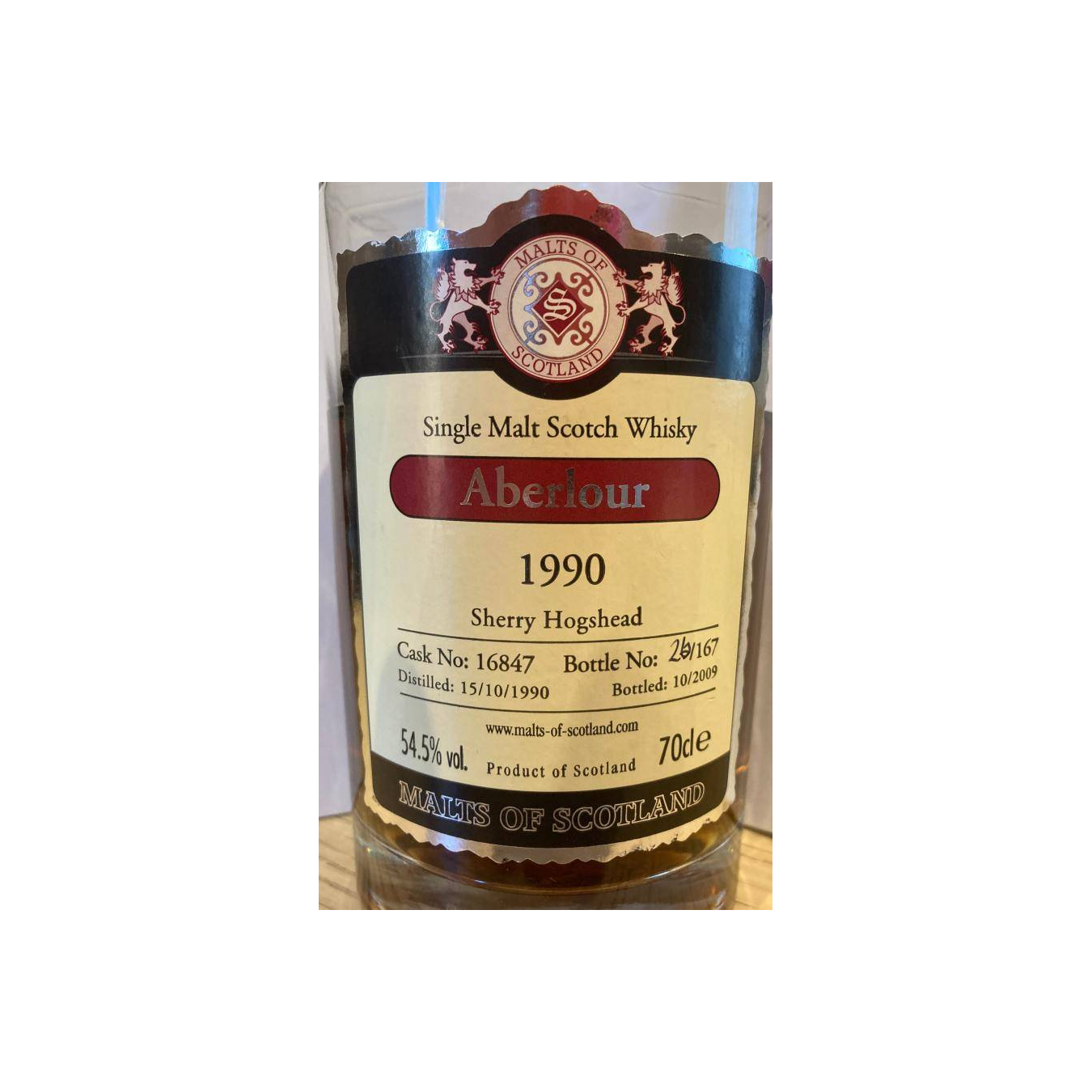 Aberlour 1990 18 Years Single Malt Whisky 2