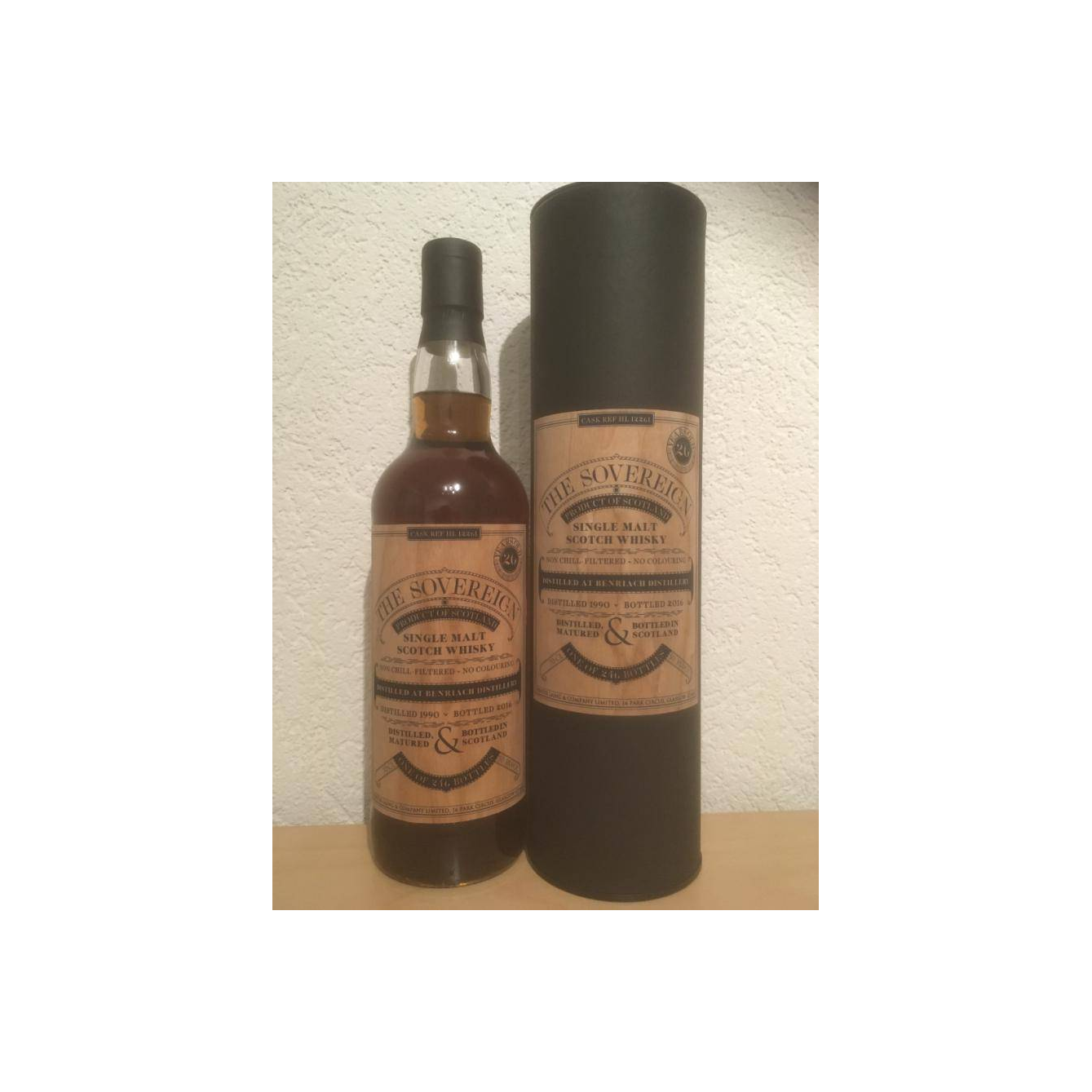 BenRiach 1990 26 Years Single Malt Whisky 3