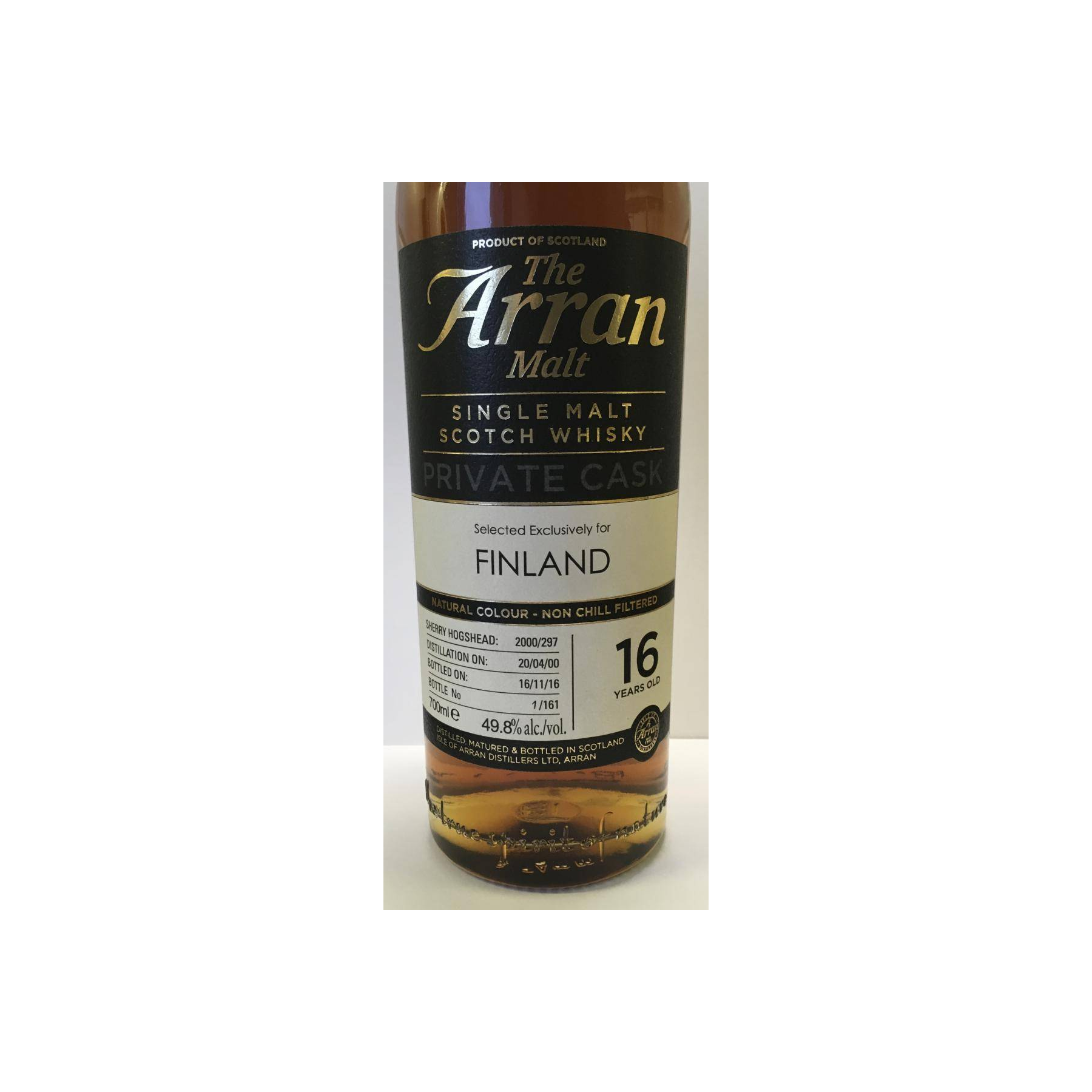 Arran Private Cask 2000 16 Years Single Malt Whisky 2