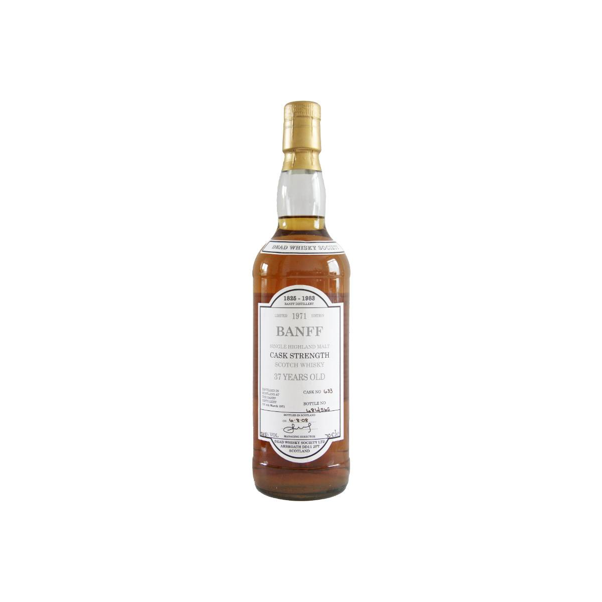 Banff 1971 37 Years Single Malt Whisky