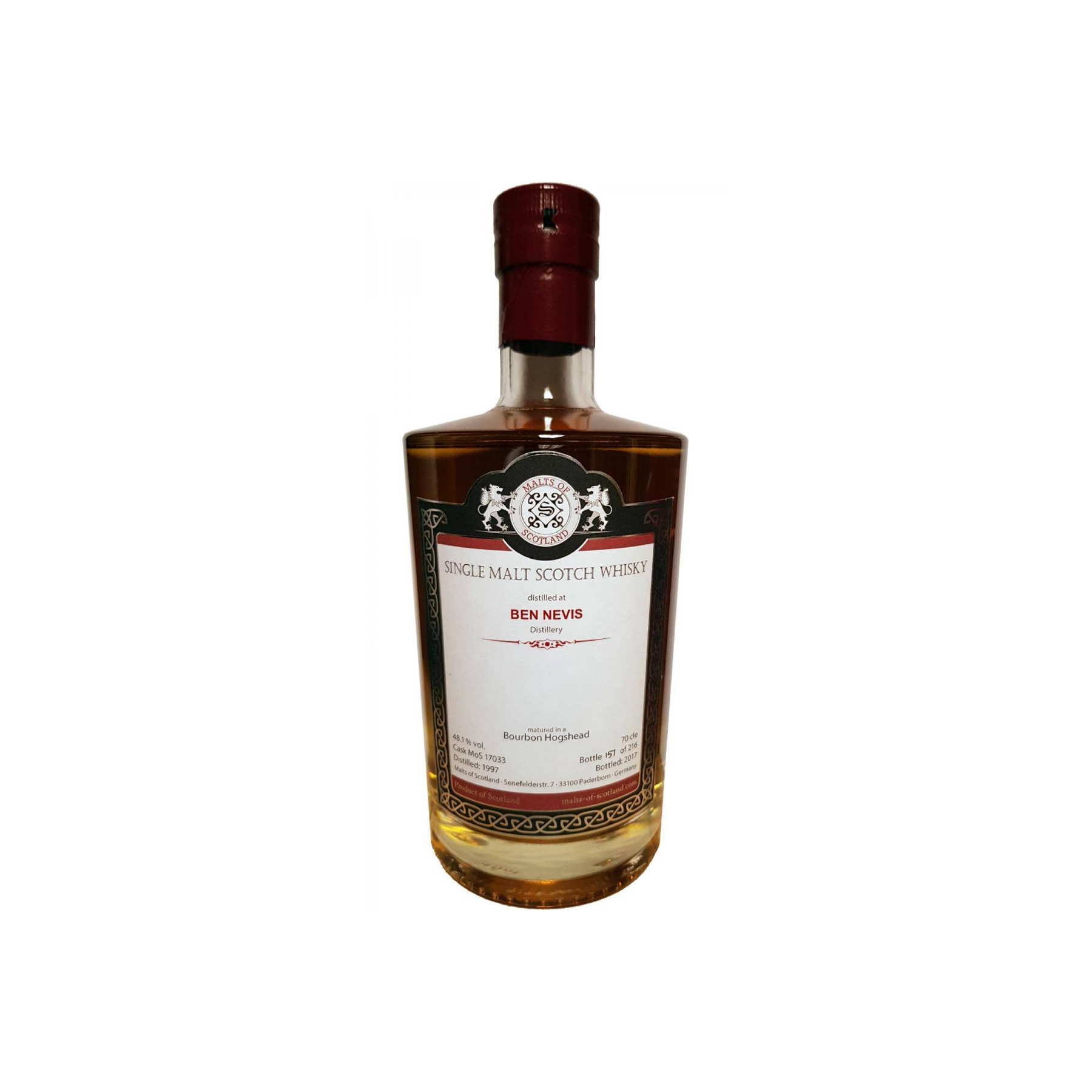 Ben Nevis 1997 20 Years Single Malt Whisky 2