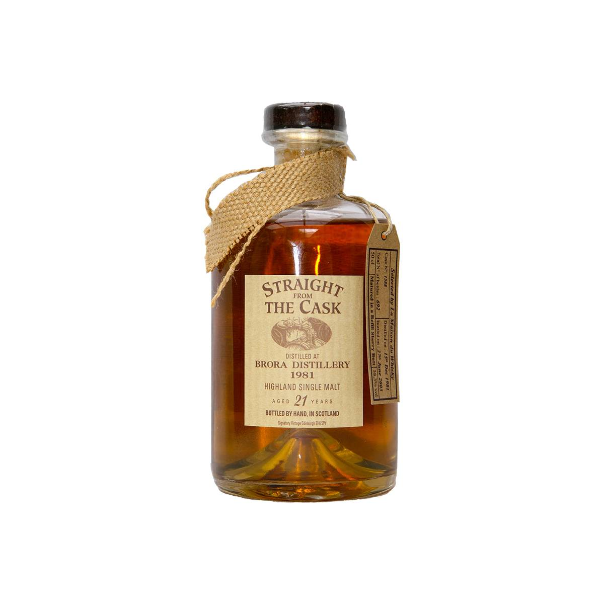 Brora 1981 21 Years Single Malt Whisky