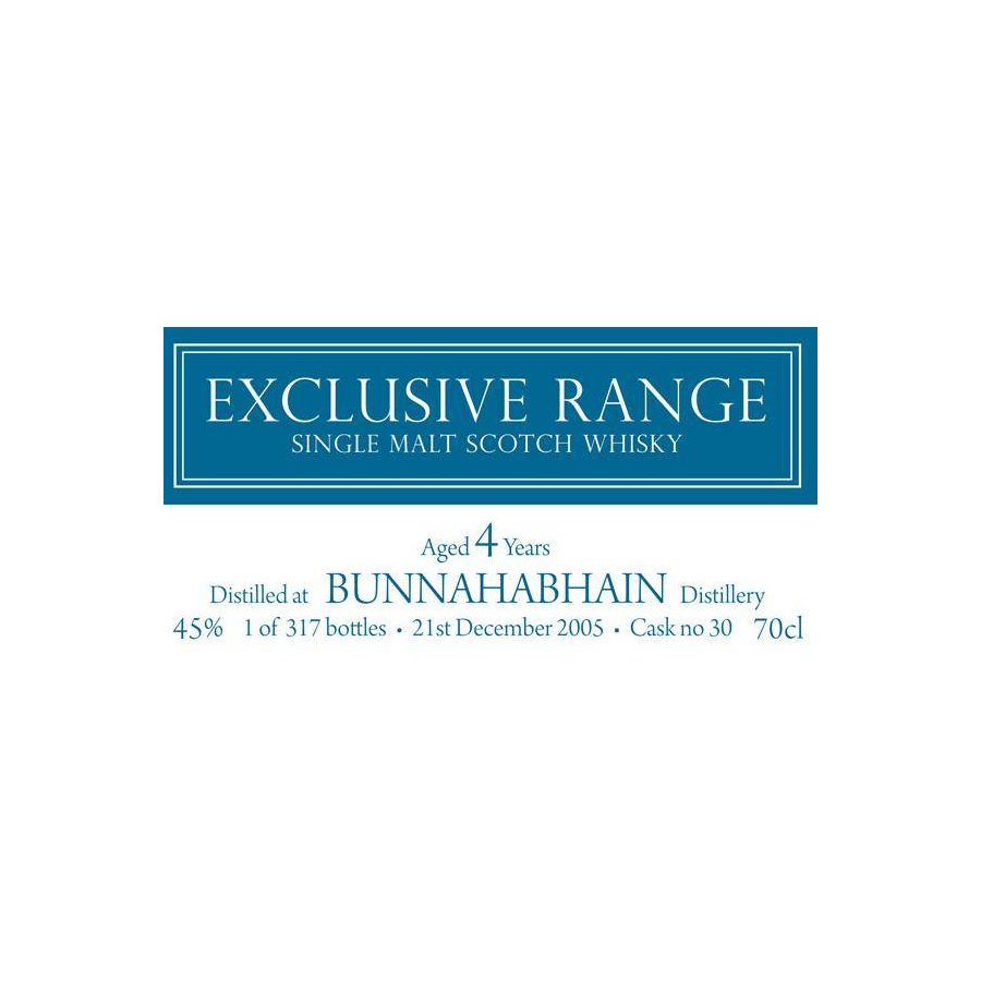 Bunnahabhain 2005 4 Years Single Malt Whisky 2