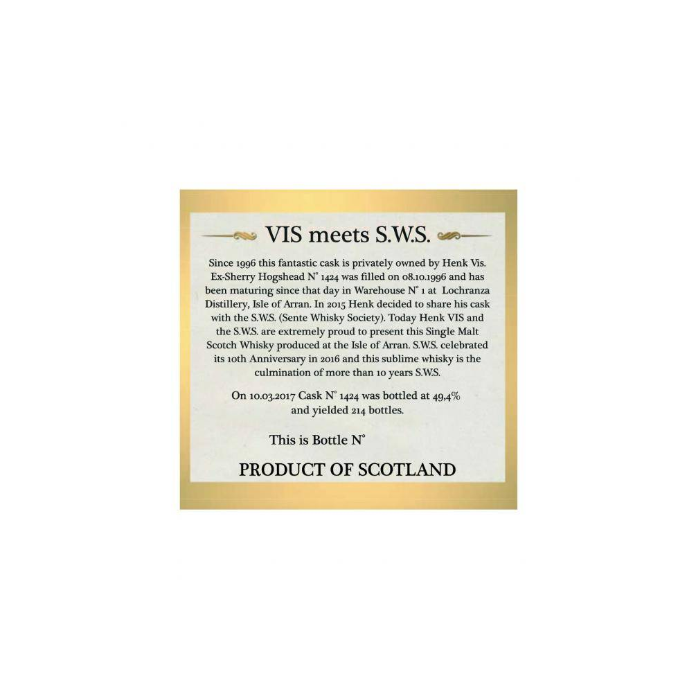 Arran 1996 20 Years Single Malt Whisky 3