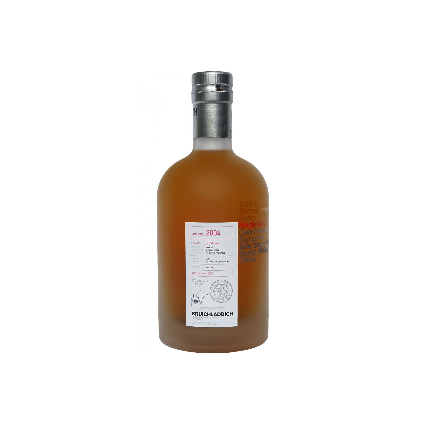 Bruichladdich 2004 12 Years Single Malt Whisky