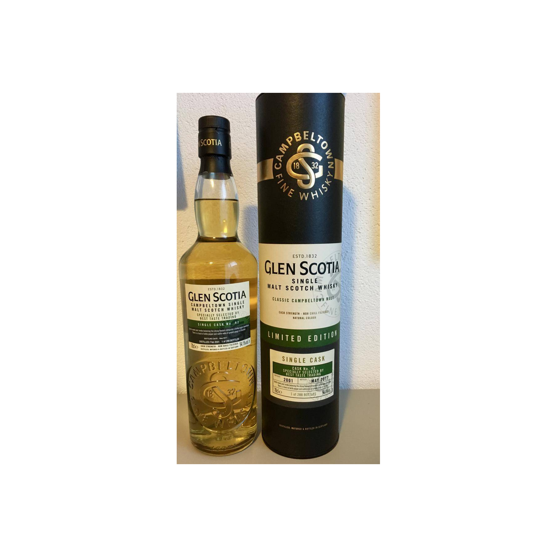 Glen Scotia 2001 16 Years Single Malt Whisky