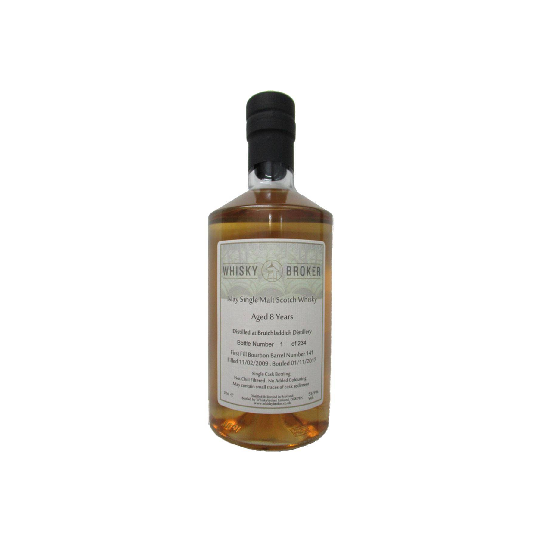 Bruichladdich 2009 8 Years Single Malt Whisky