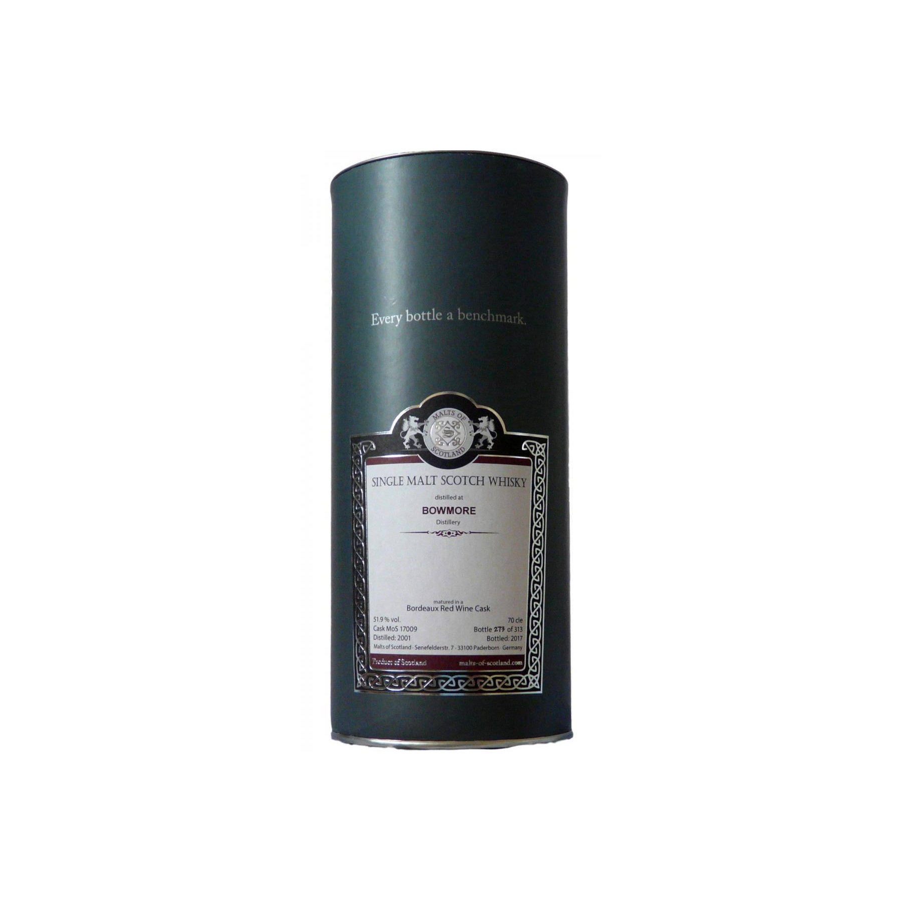 Bowmore 2001 16 Years Single Malt Whisky 2