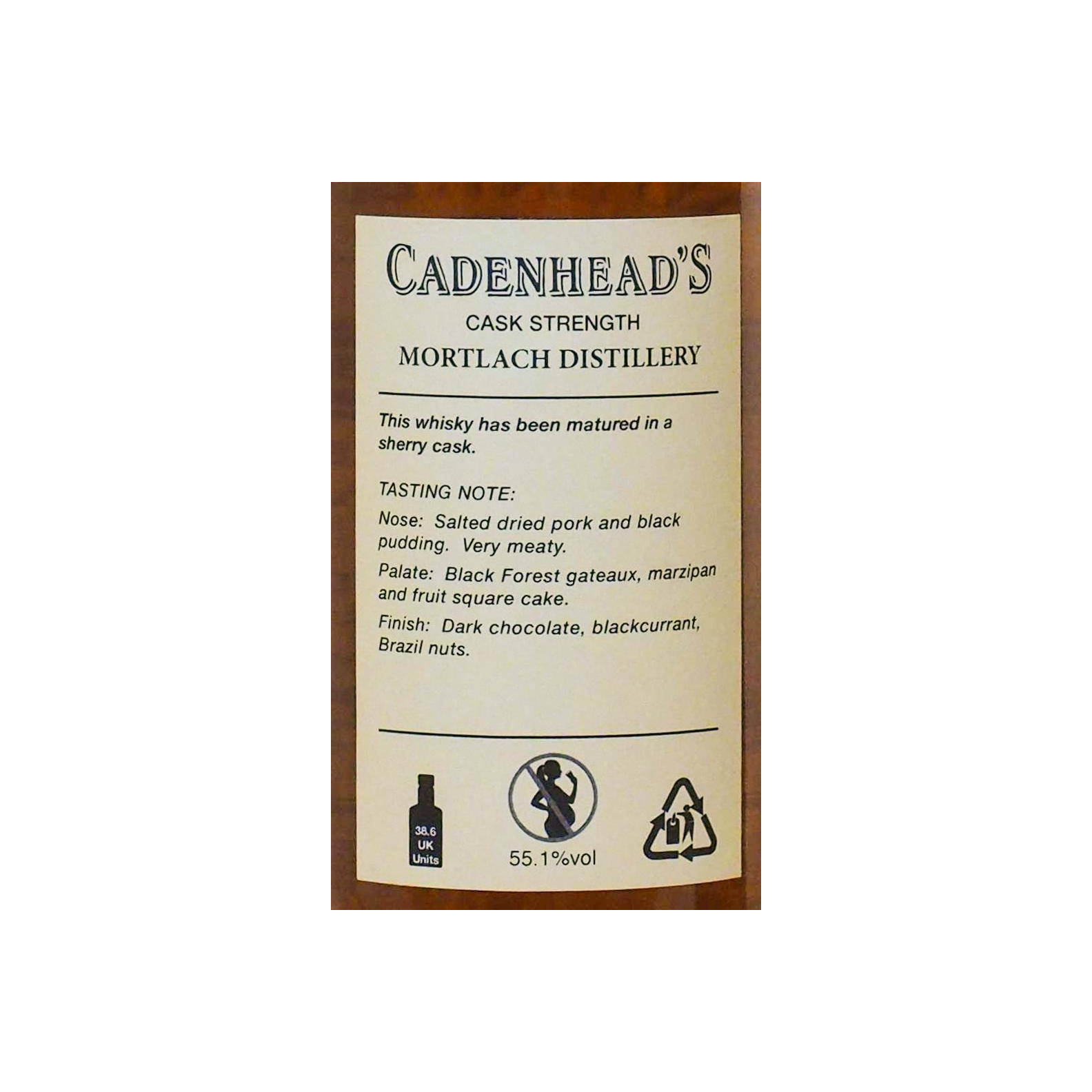 Mortlach 1988 29 Years Single Malt Whisky 3
