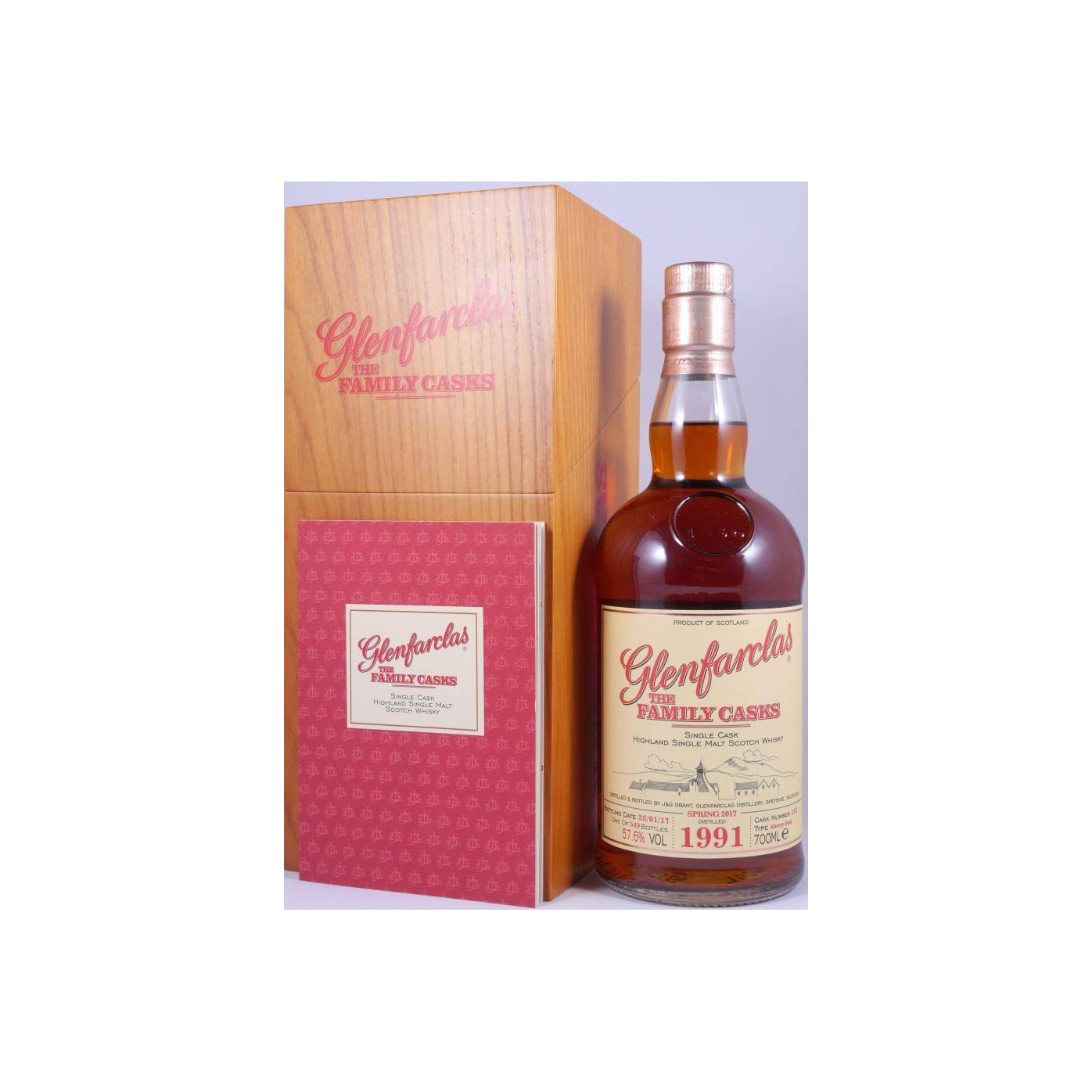 Glenfarclas 1991 25 Years Single Malt Whisky 2