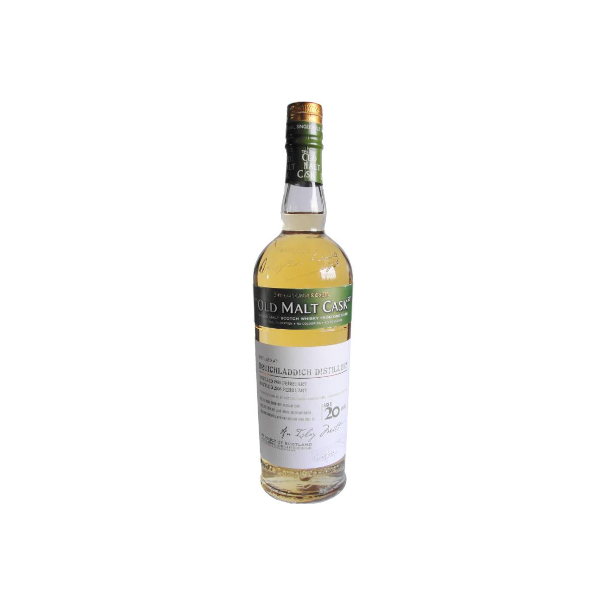 Bruichladdich Old Malt Cask 1988 20 Years Single Malt Whisky