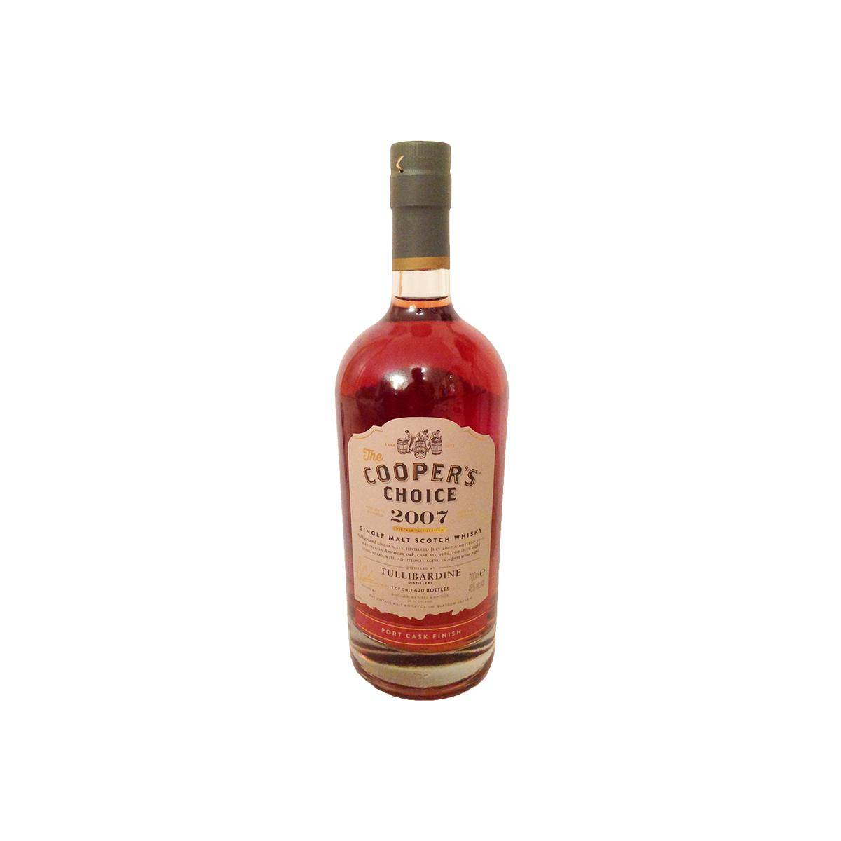 Tullibardine The Cooper's Choice 2007 8 Years Single Malt Whisky