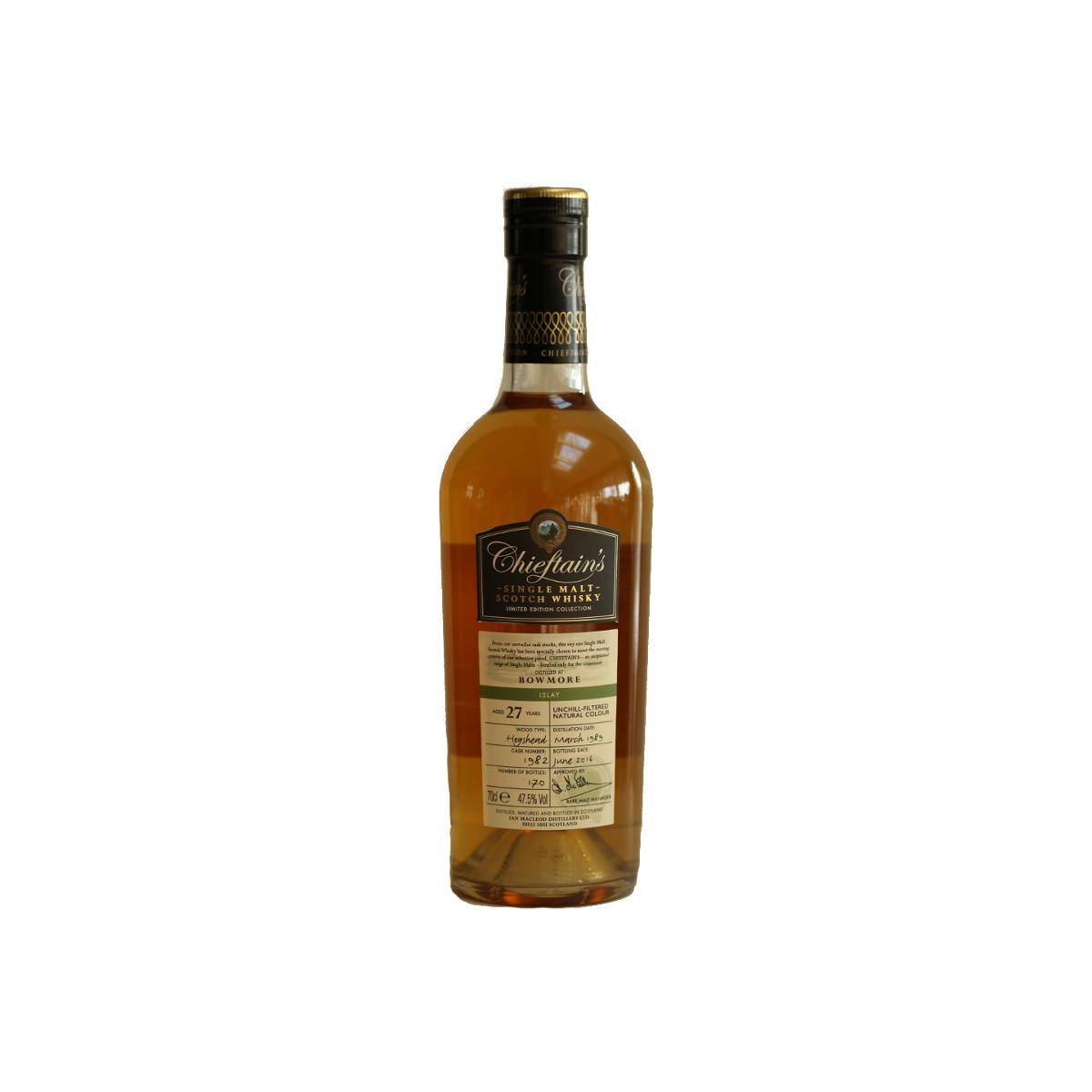 Bowmore 1989 27 Years Single Malt Whisky