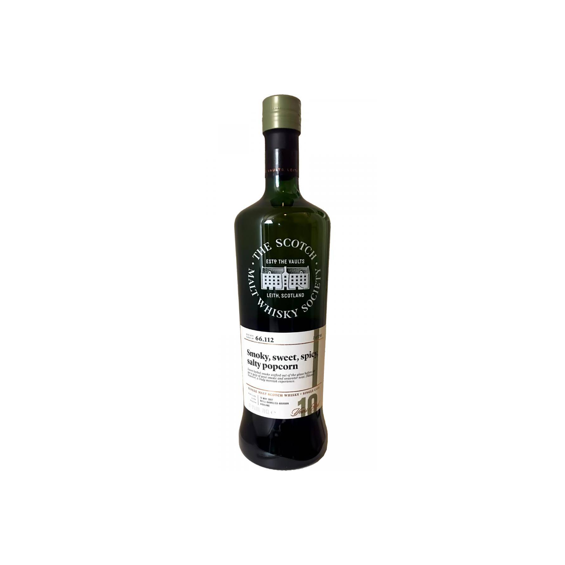 The Scotch Malt Whisky Society 2007 10 Years Single Malt Whisky