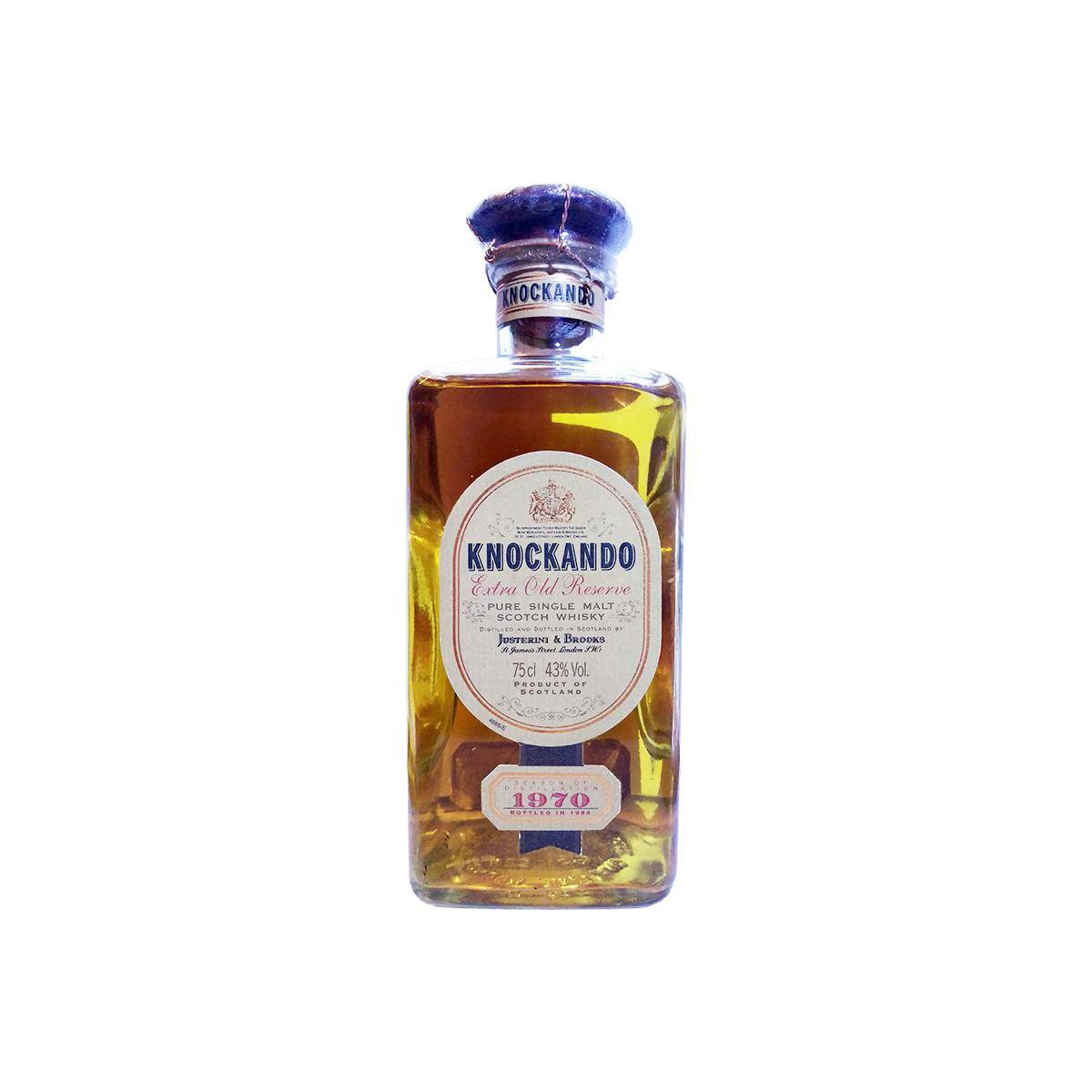 Knockando 1970 24 Years Single Malt Whisky