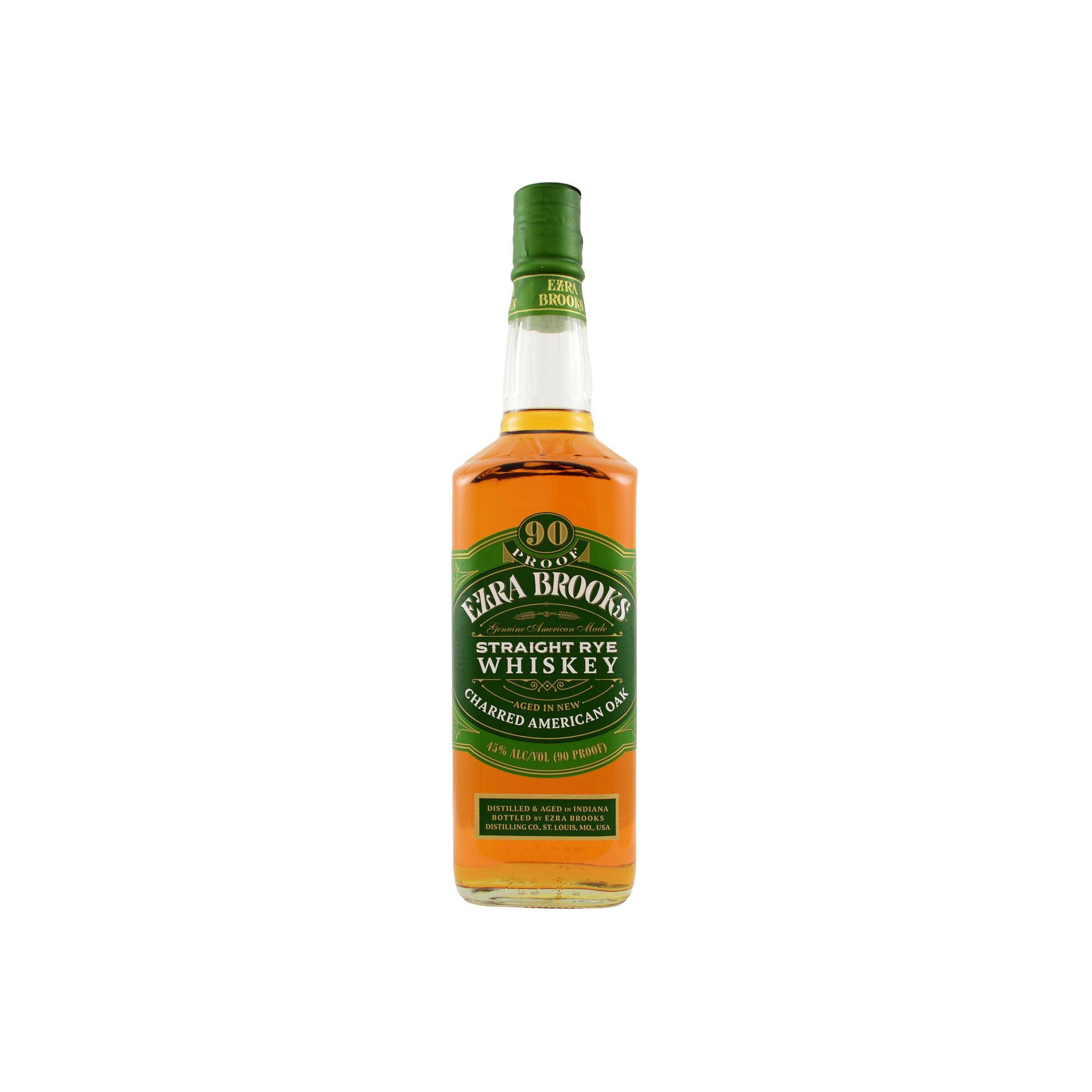 Ezra Brooks Straight Rye Whiskey