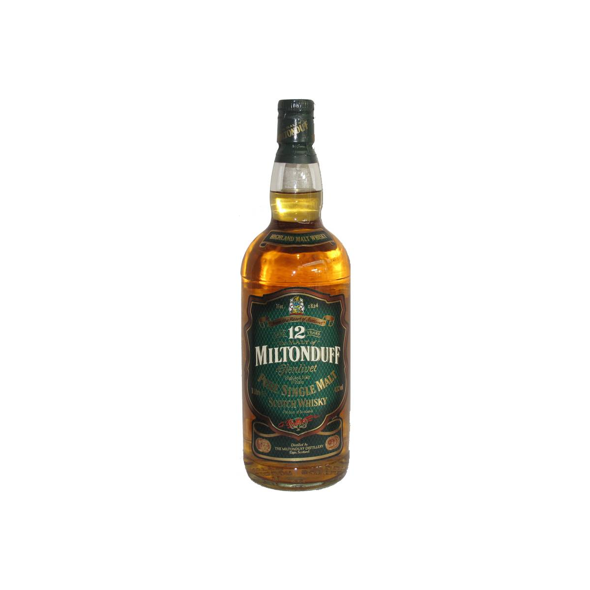 Miltonduff 12 Years Single Malt Whisky