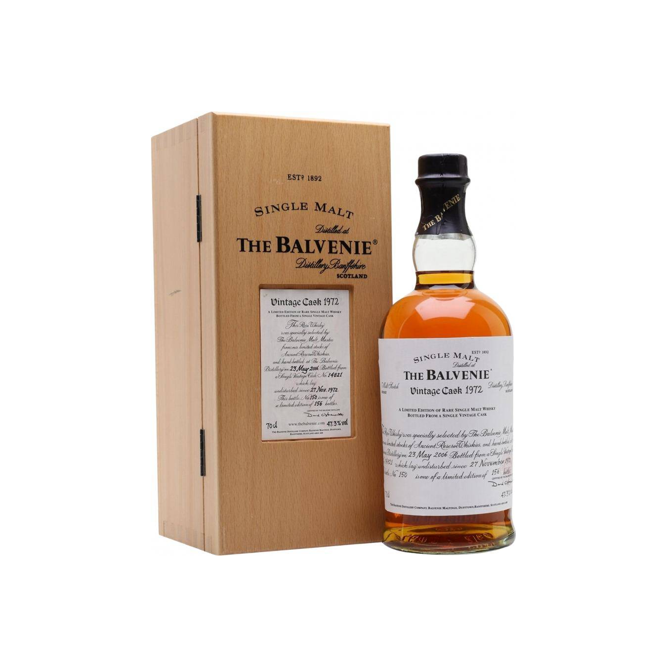 The Balvenie 1972 33 Years Single Malt Whisky
