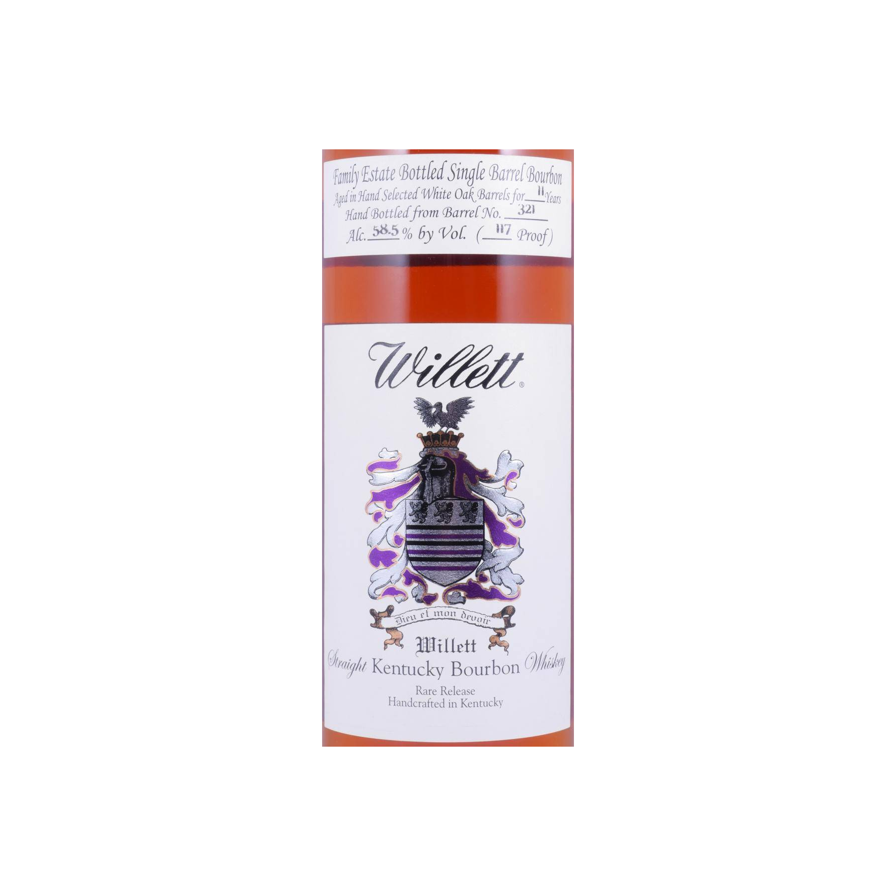 Willett Family Estate Bottled Single Barrel Bourbon 11 Years Bourbon Whisky 3