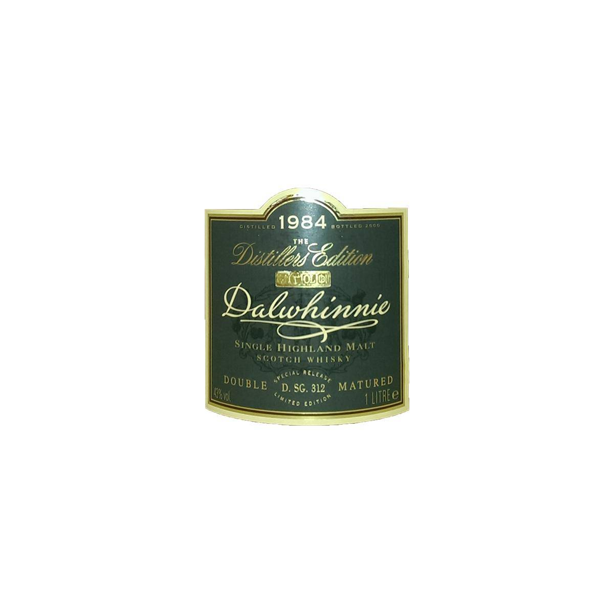 Dalwhinnie The Distillers Edition 1984 16 Years Single Malt Whisky