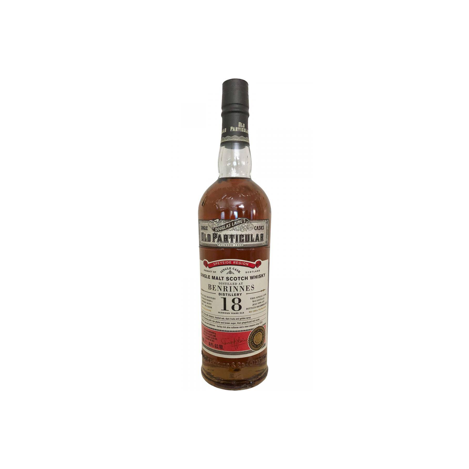 Benrinnes Old Particular 1999 18 Years Single Malt Whisky