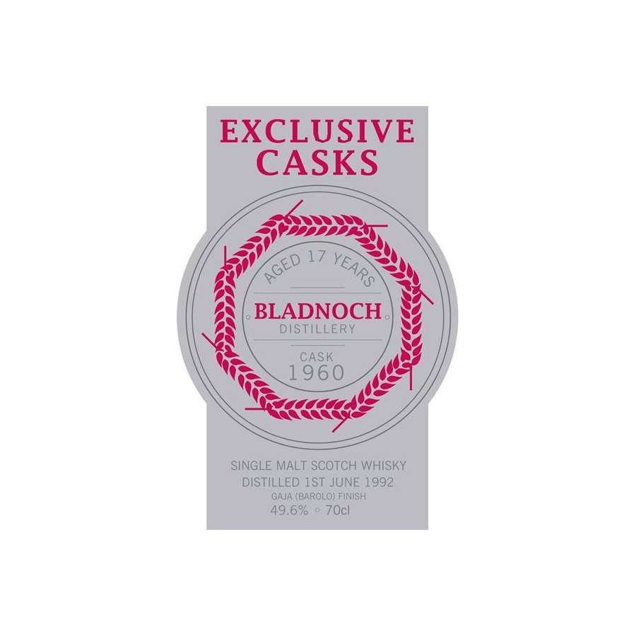 Bladnoch 1992 17 Years Single Malt Whisky 2