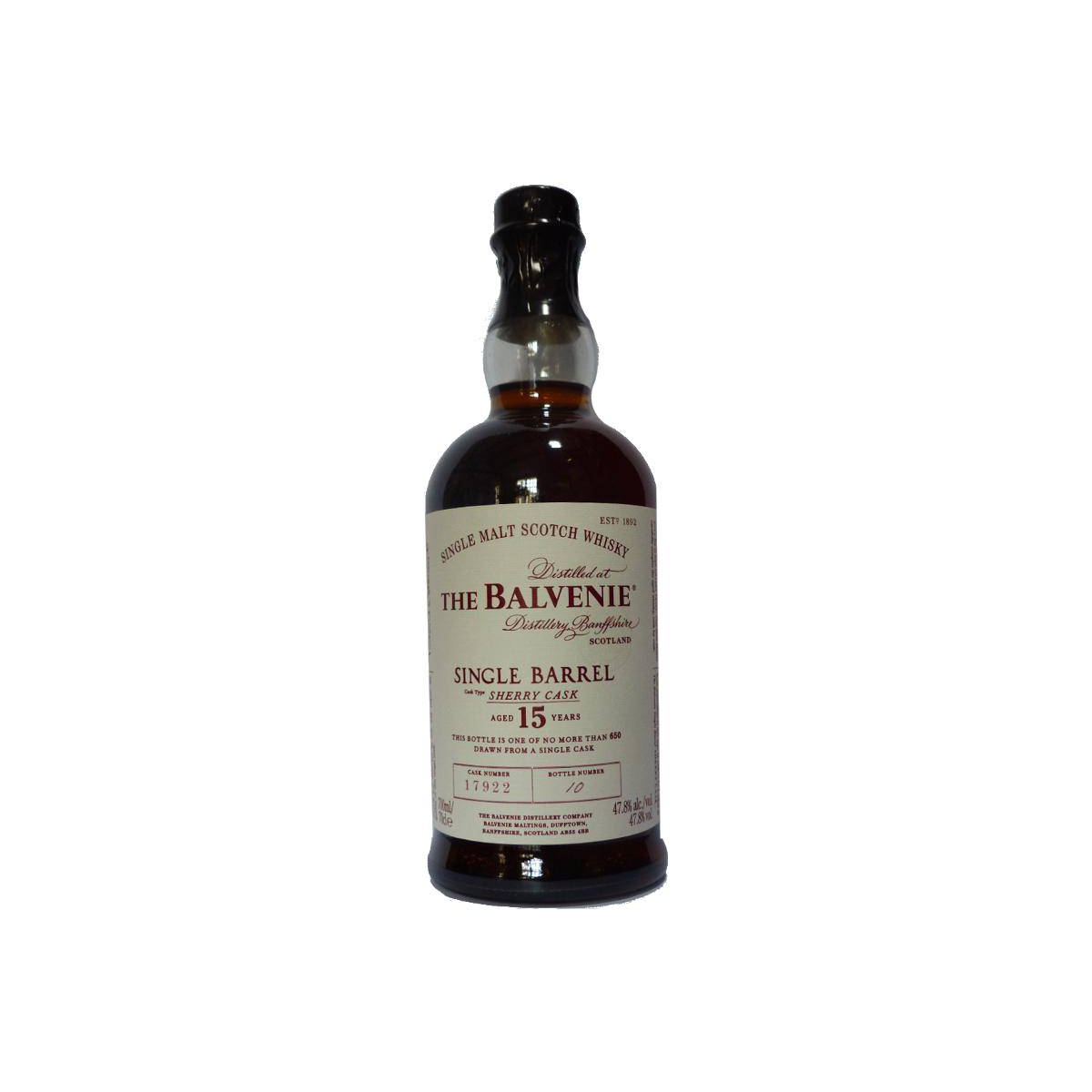 The Balvenie 15 Years Single Malt Whisky
