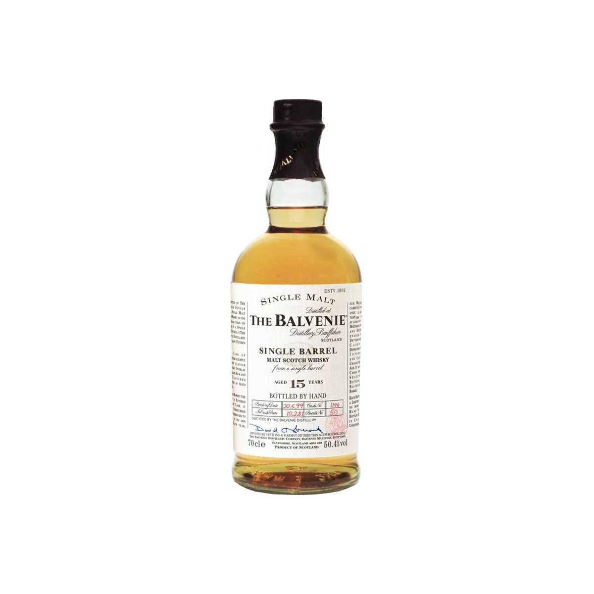 The Balvenie Single Cask 1981 15 Years Single Malt Whisky