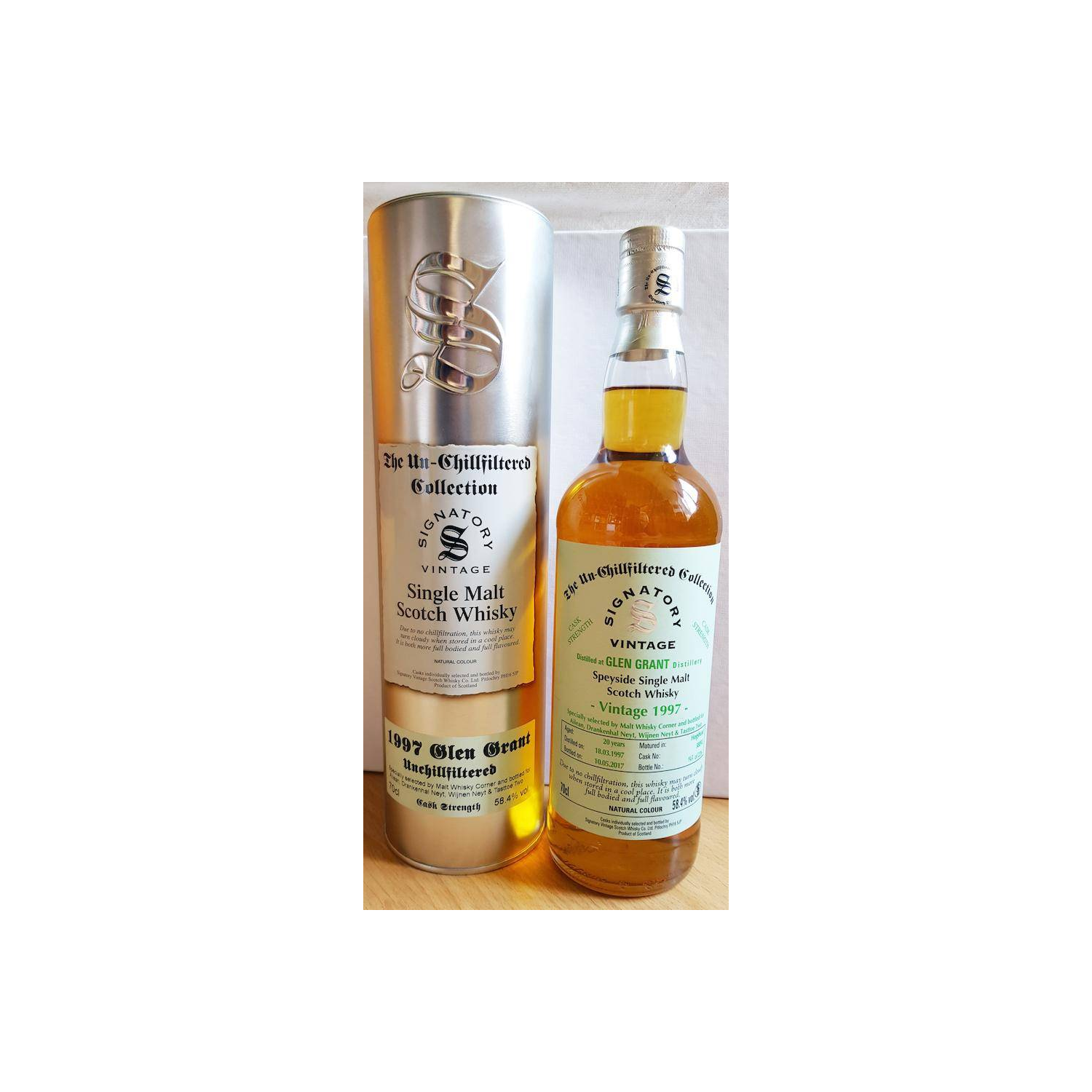 Glen Grant 1997 20 Years Single Malt Whisky 2