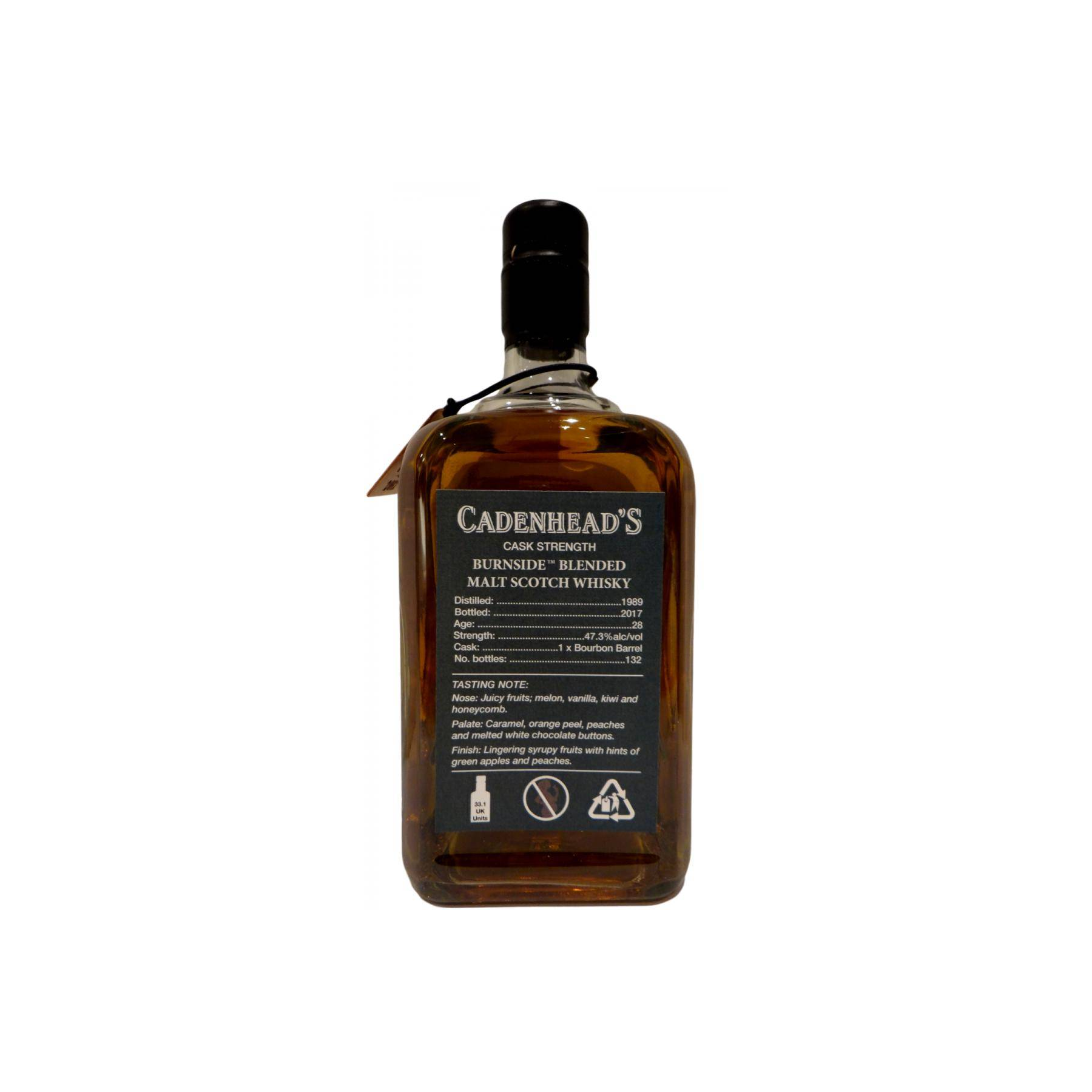 Cadenhead 1989 28 Years Blended Malt Whisky 2