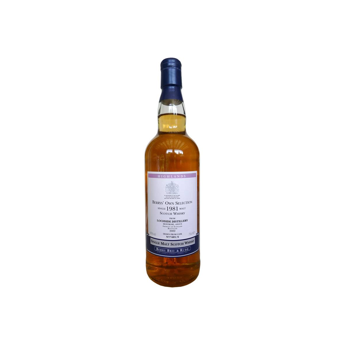 Lochside 1981 21 Years Single Malt Whisky