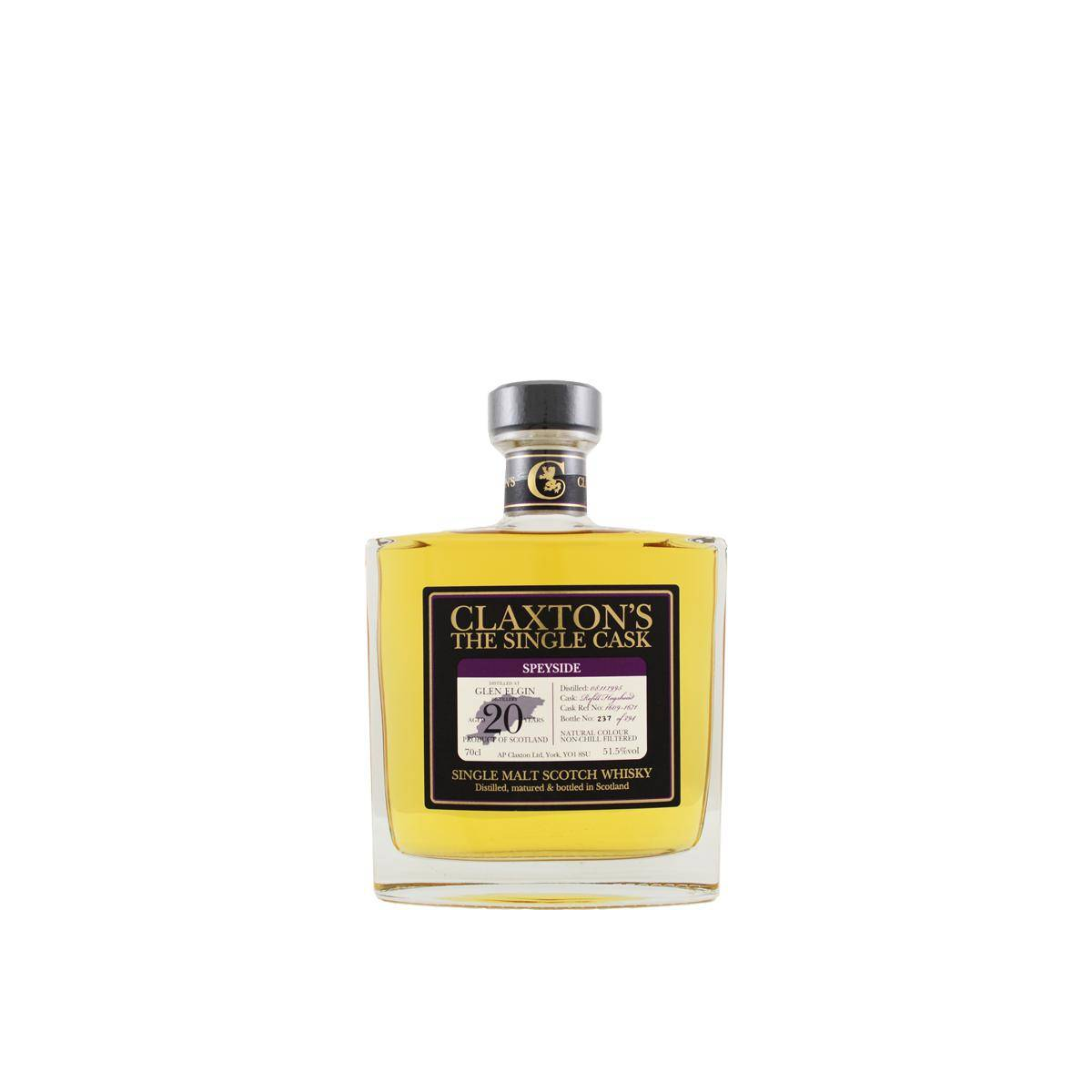 Glen Elgin 1995 20 Years Single Malt Whisky