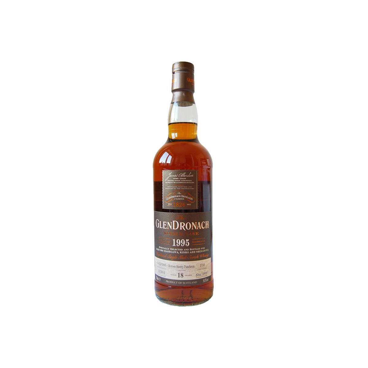 GlenDronach Single Cask 1995 18 Years Single Malt Whisky