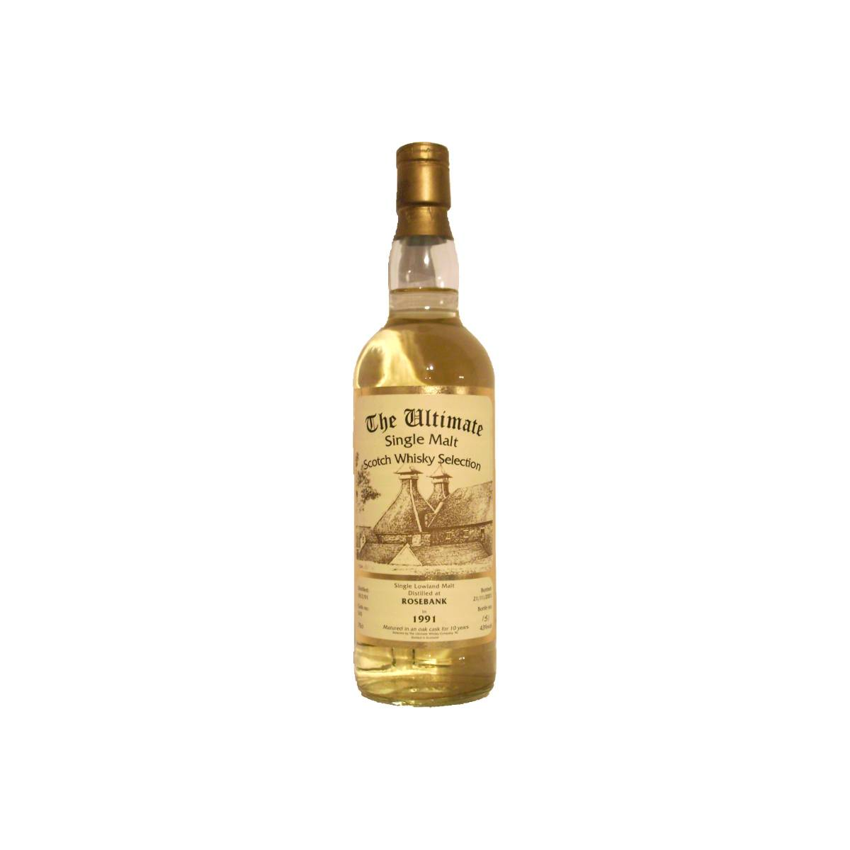 Rosebank The Ultimate 1991 10 Years Single Malt Whisky
