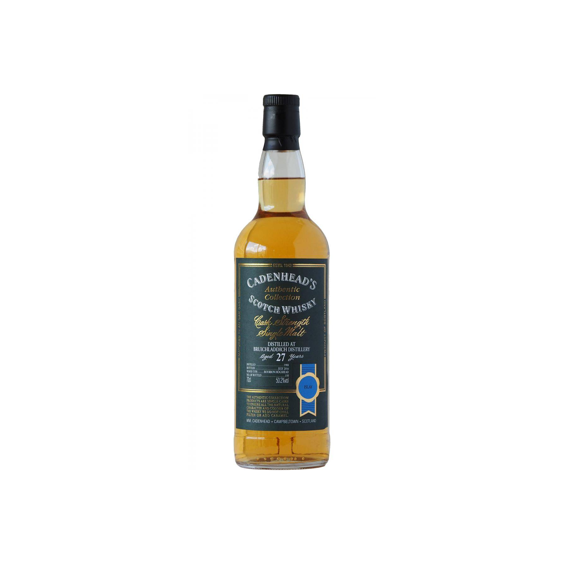 Bruichladdich Authentic Collection 1988 27 Years Single Malt Whisky