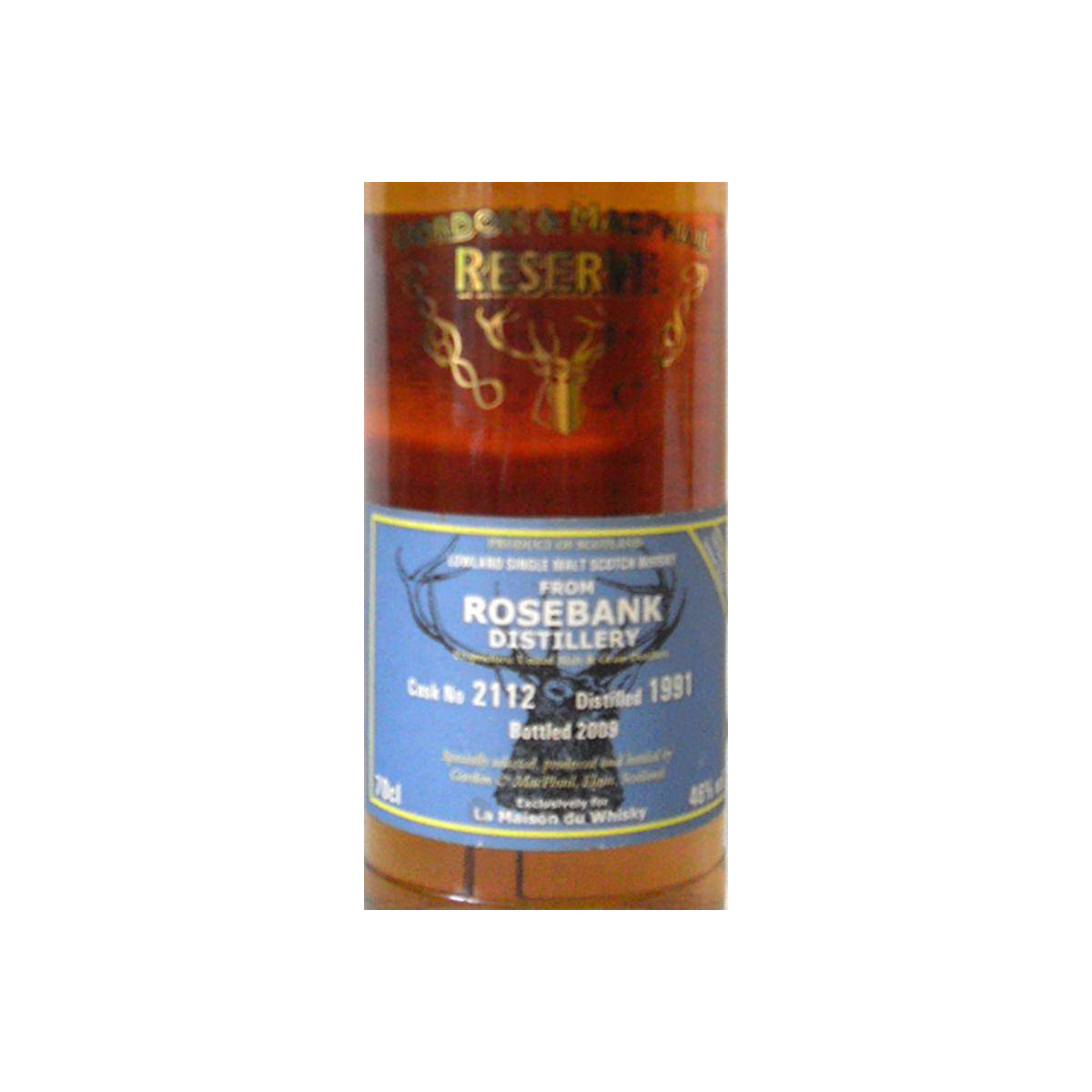 Rosebank Reserve 1991 18 Years Single Malt Whisky 2
