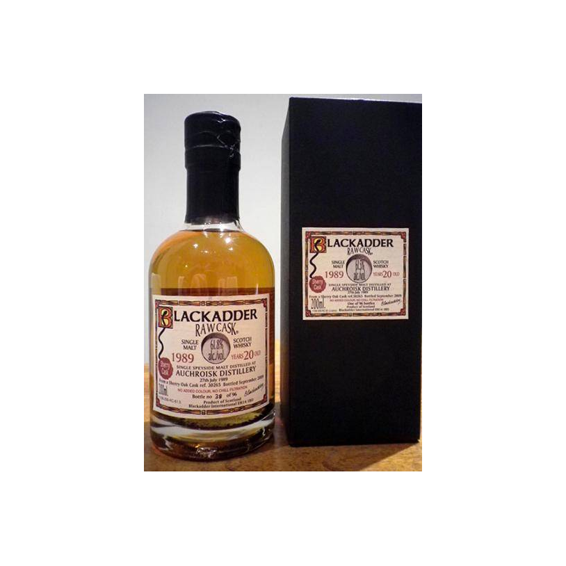 Auchroisk Raw Cask 1989 20 Years Single Malt Whisky