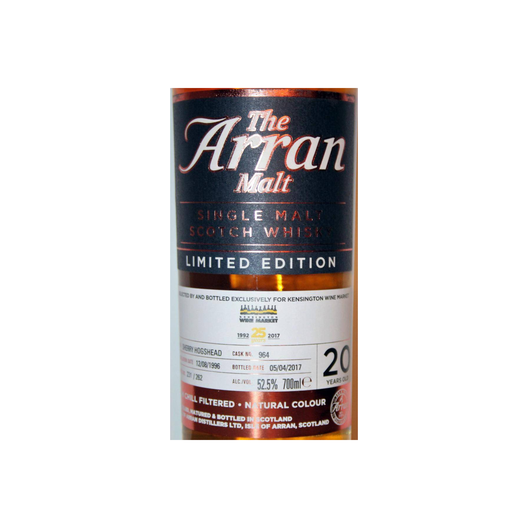 Arran Limited Edition 1996 20 Years Single Malt Whisky 2