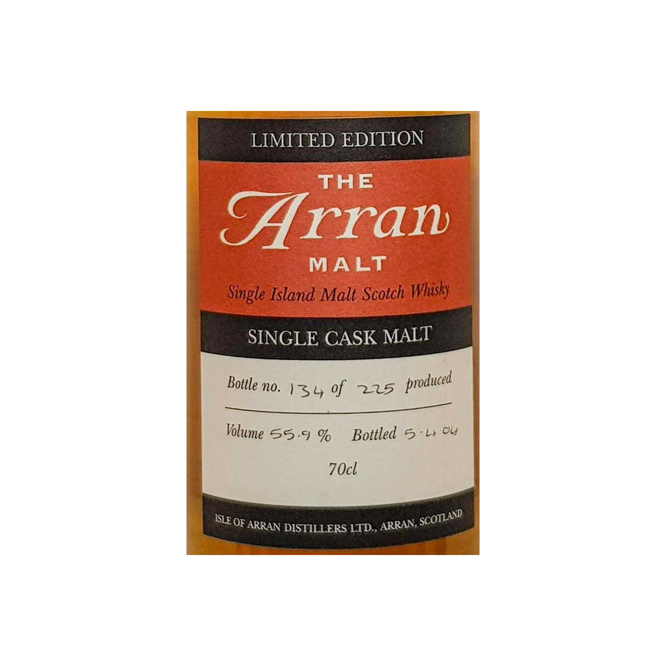 Arran 1996 8 Years Single Malt Whisky 3