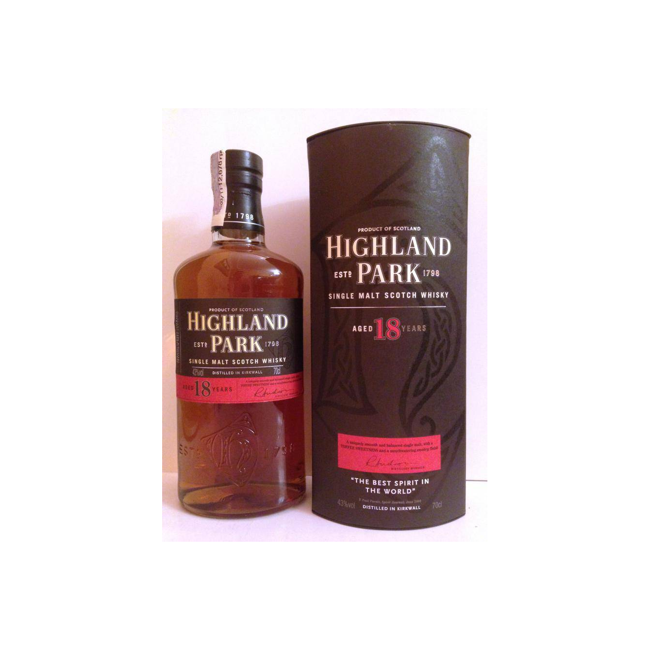 Highland Park 18 Years Single Malt Whisky 2