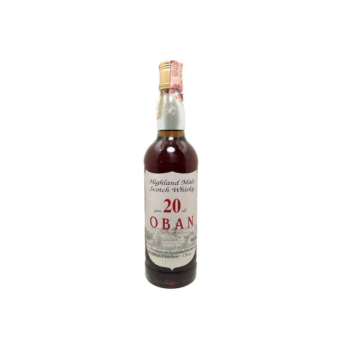 Oban 1972 20 Years Single Malt Whisky