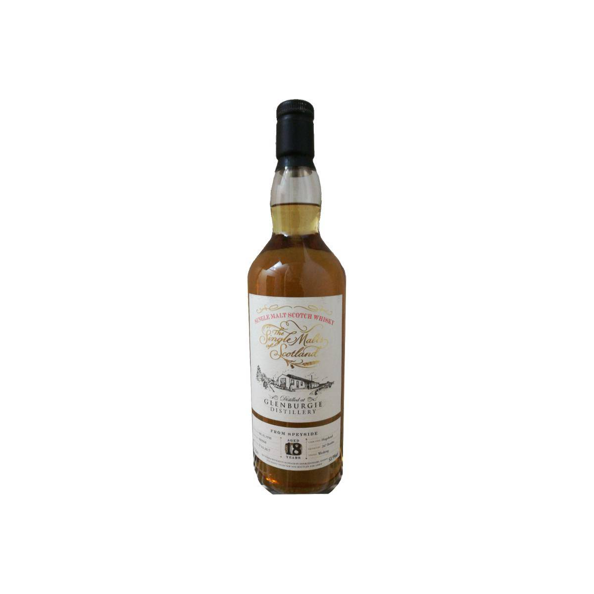 Glenburgie The Single Malts of Scotland 1998 18 Years Single Malt Whisky 2