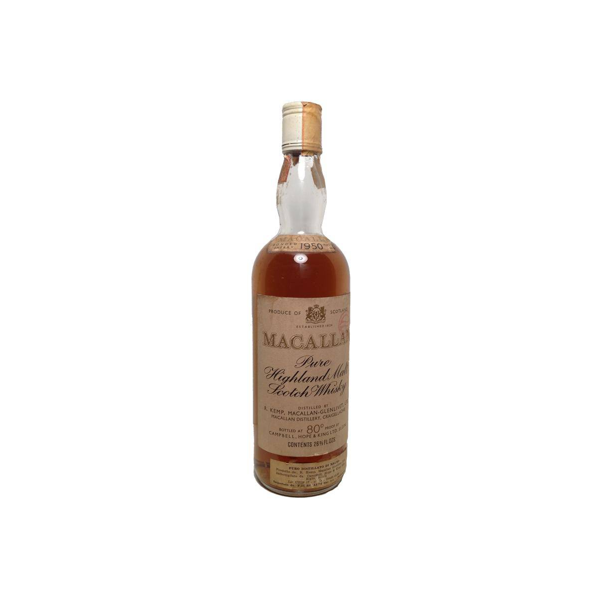 The Macallan 1950 15 Years Single Malt Whisky
