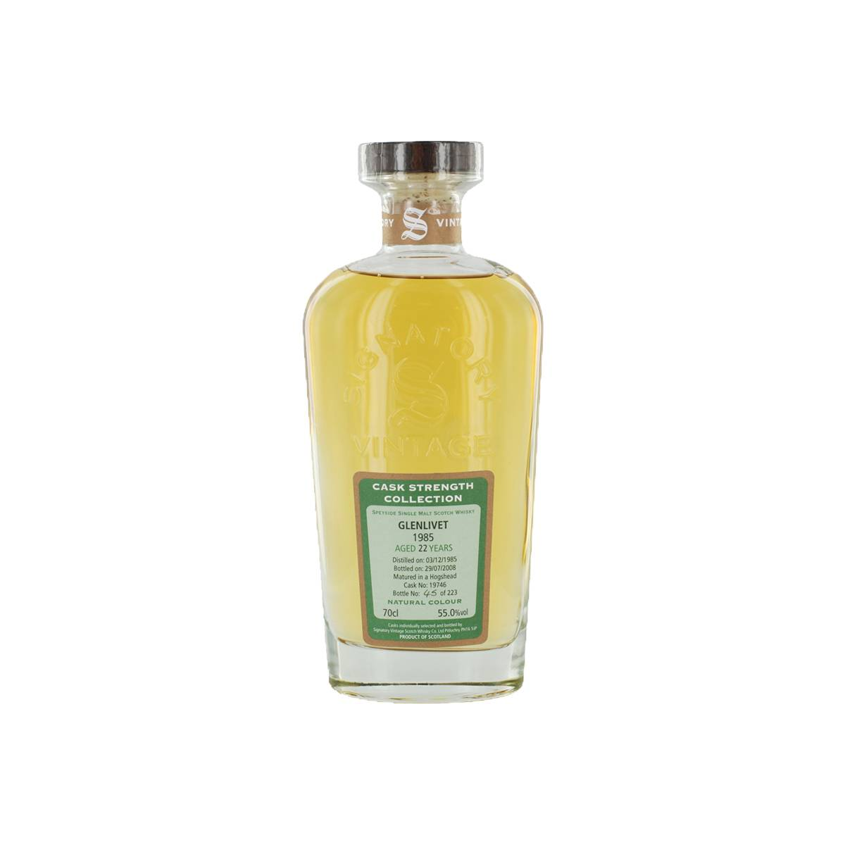The Glenlivet Cask Strength Collection 1985 22 Years Single Malt Whisky