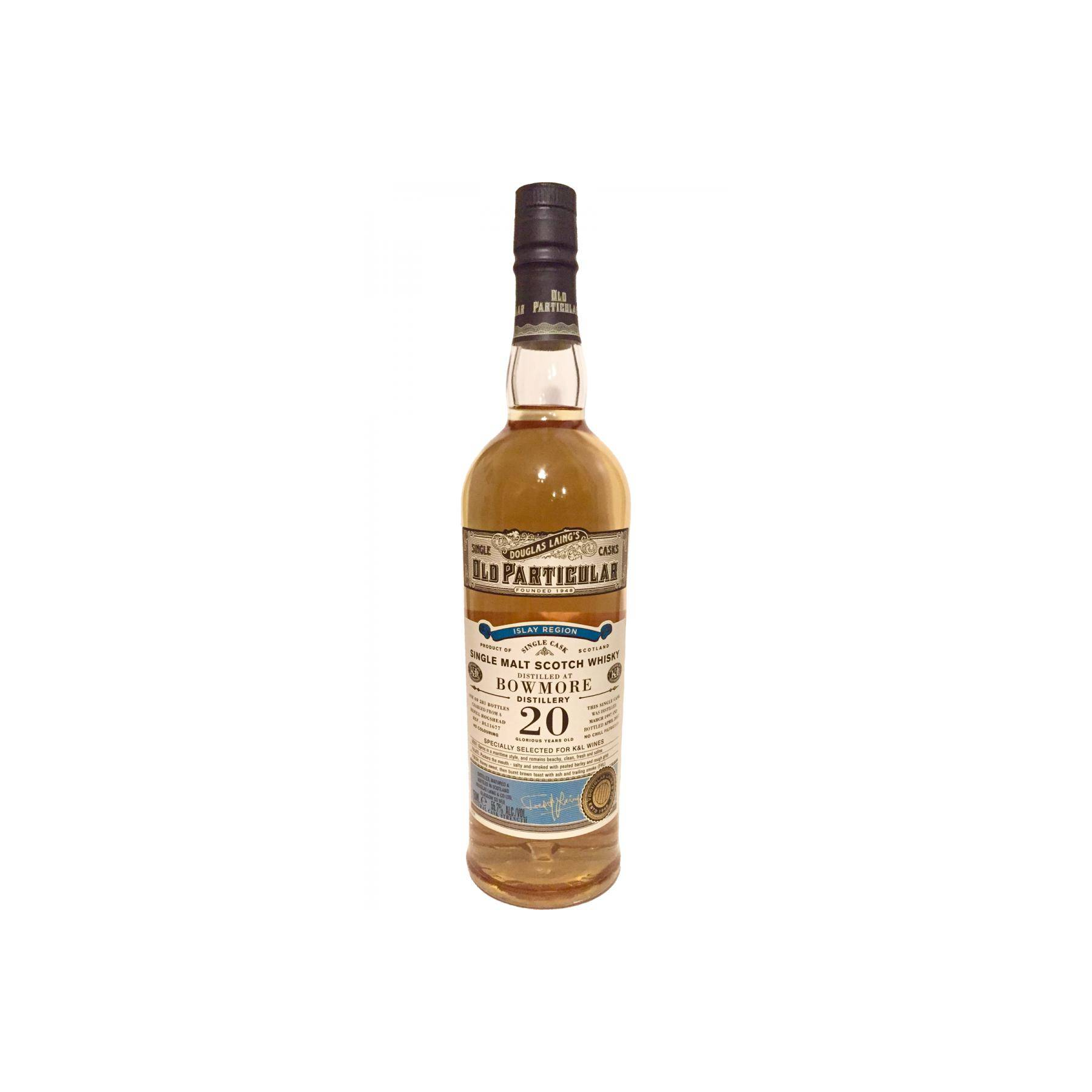 Bowmore Old Particular 1997 20 Years Single Malt Whisky