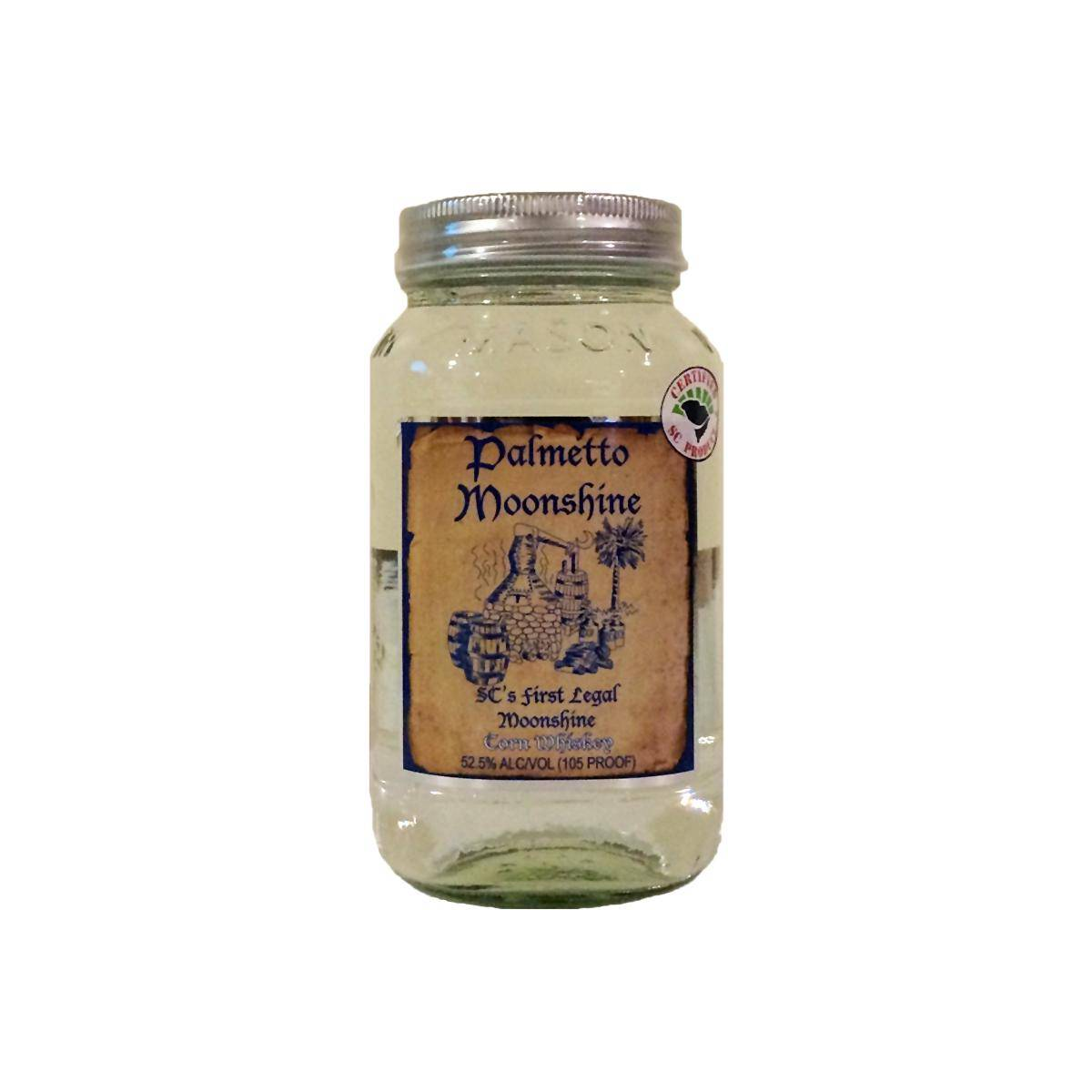 Palmetto Moonshine Corn Whiskey 2