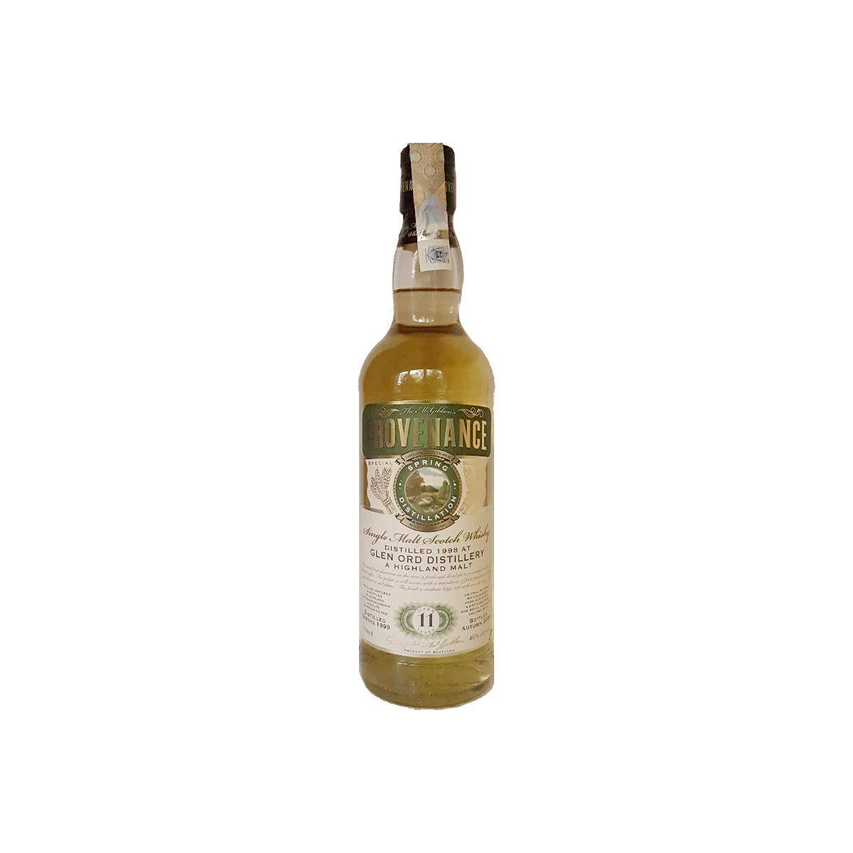 Glen Ord McGibbon's Provenance 1998 11 Years Single Malt Whisky