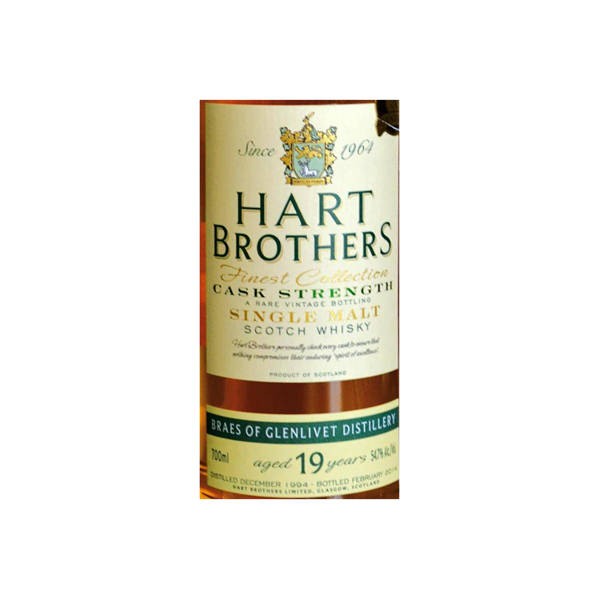 Braes of Glenlivet 1994 HB 2
