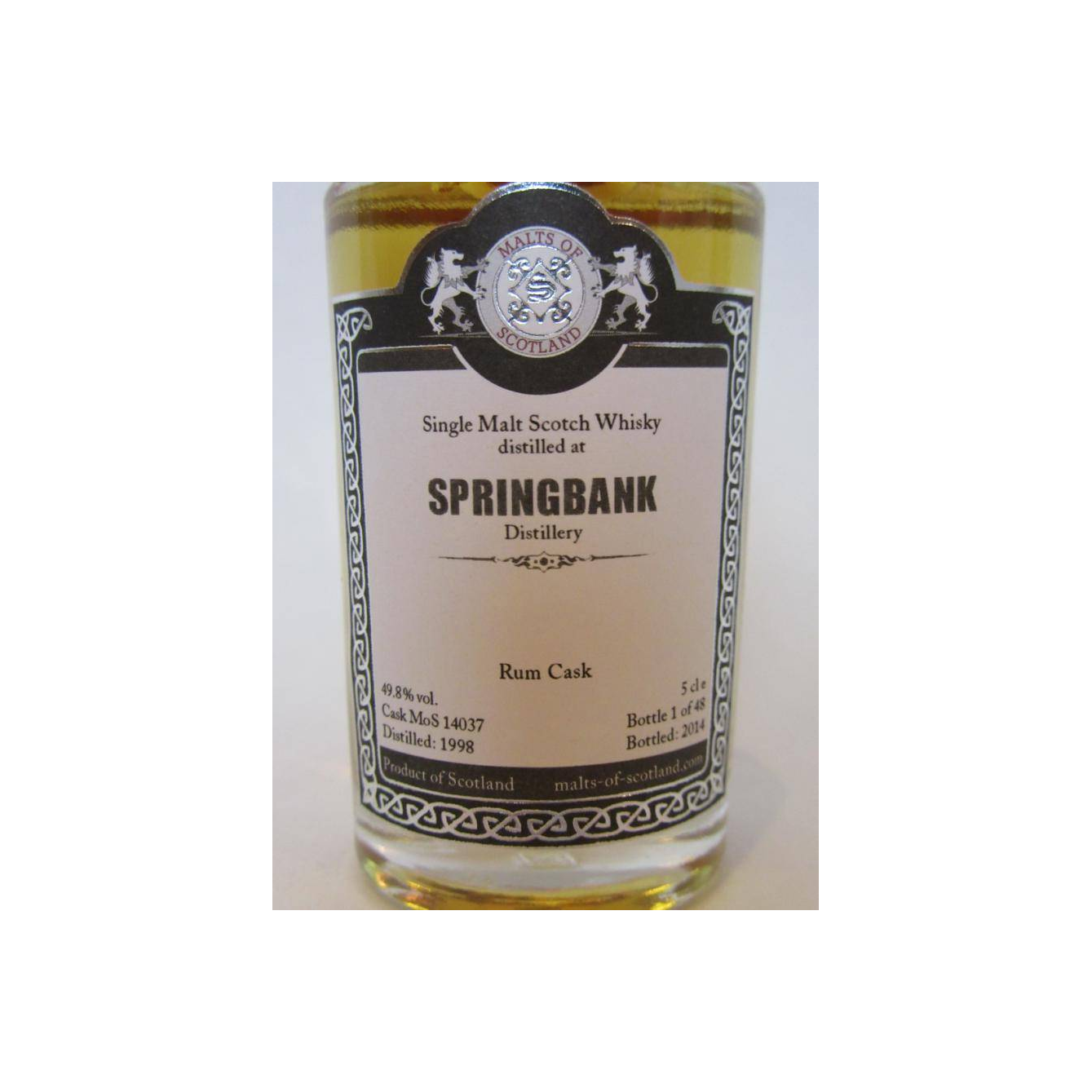 Springbank 1998 16 Years Single Malt Whisky 2