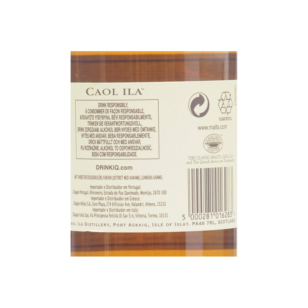 Caol Ila 12 Years Single Malt Whisky 3